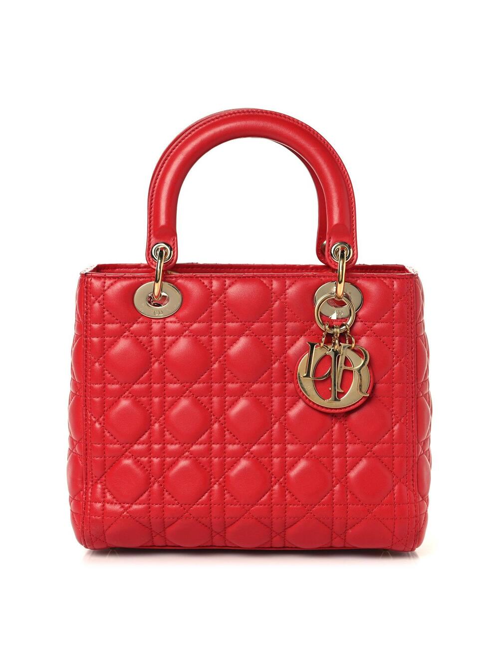 Christian Dior Lambskin Cannage Medium #262754C24B